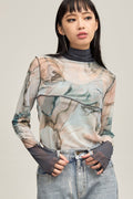 B'2nd別注 Marble paint mellow tops