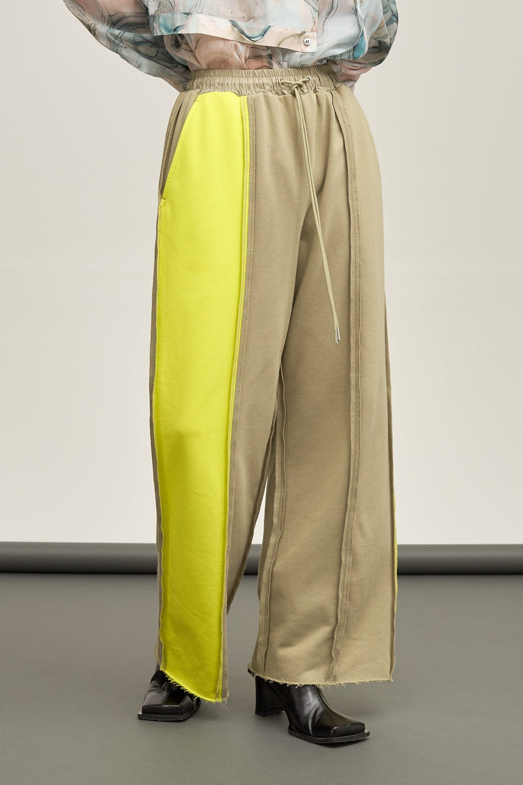 B'2nd別注 Bicolor sweatpants