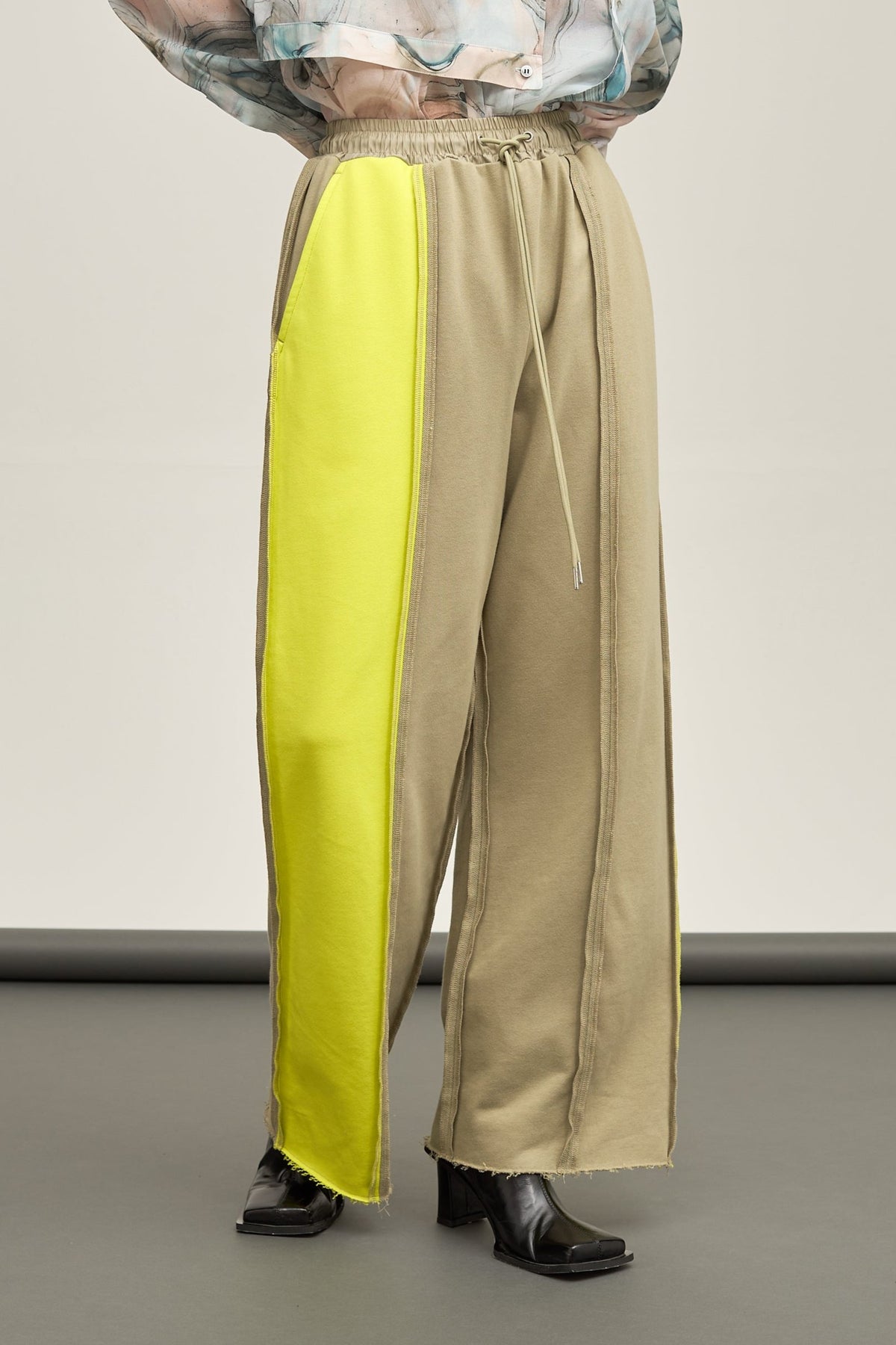B'2nd別注 Bicolor sweatpants
