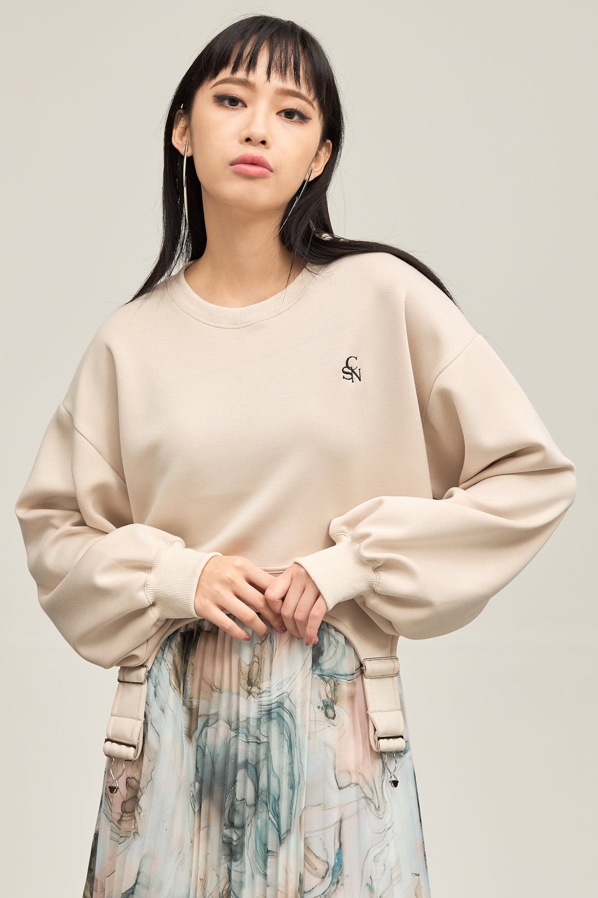 B'2nd別注 Irregular hem pullover