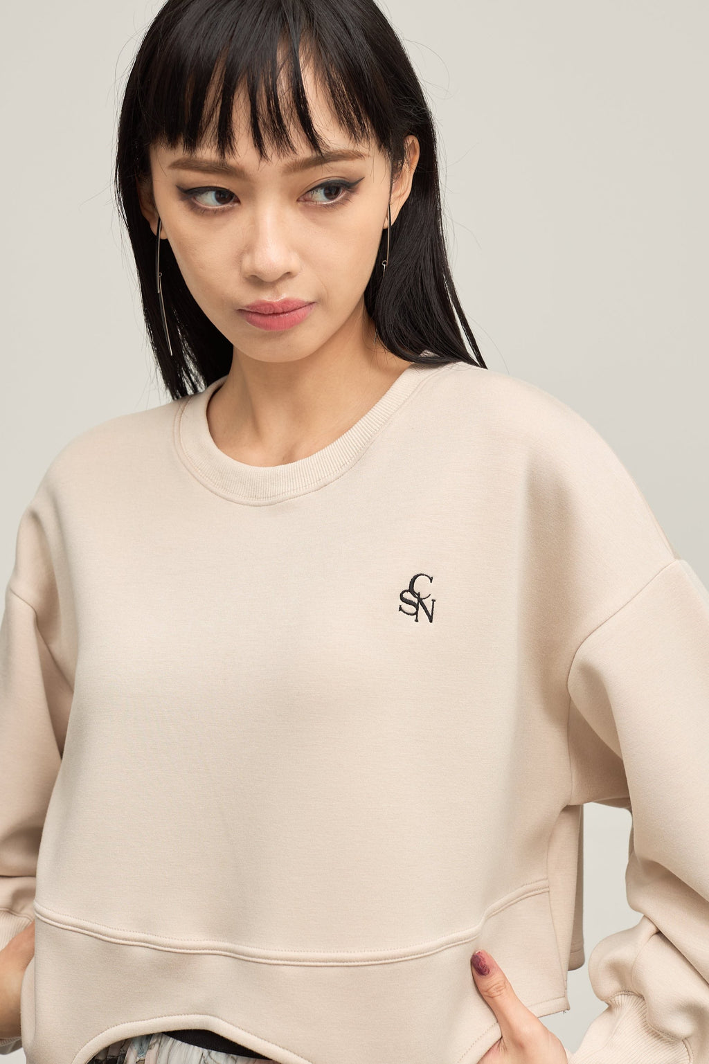 B'2nd別注 Irregular hem pullover