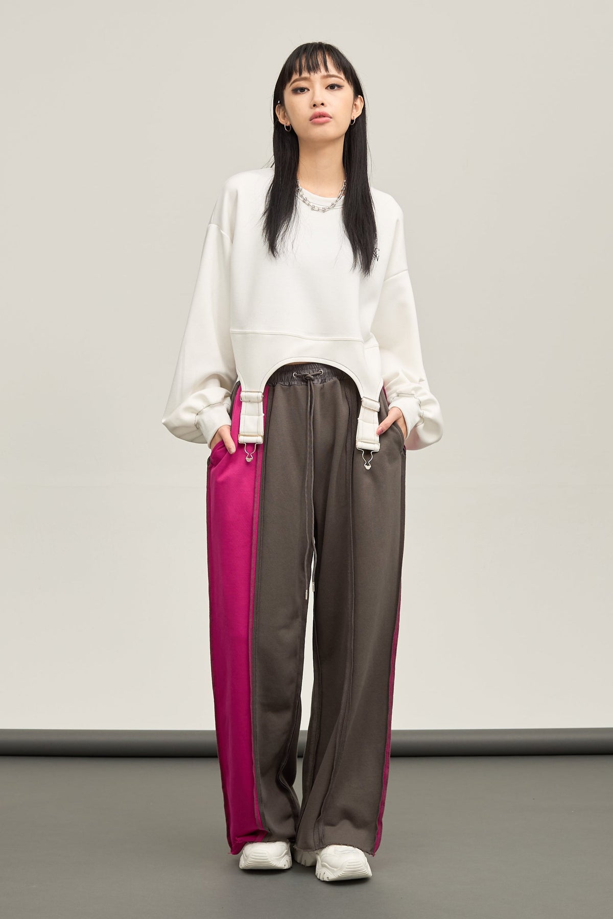 B'2nd別注 Bicolor sweatpants