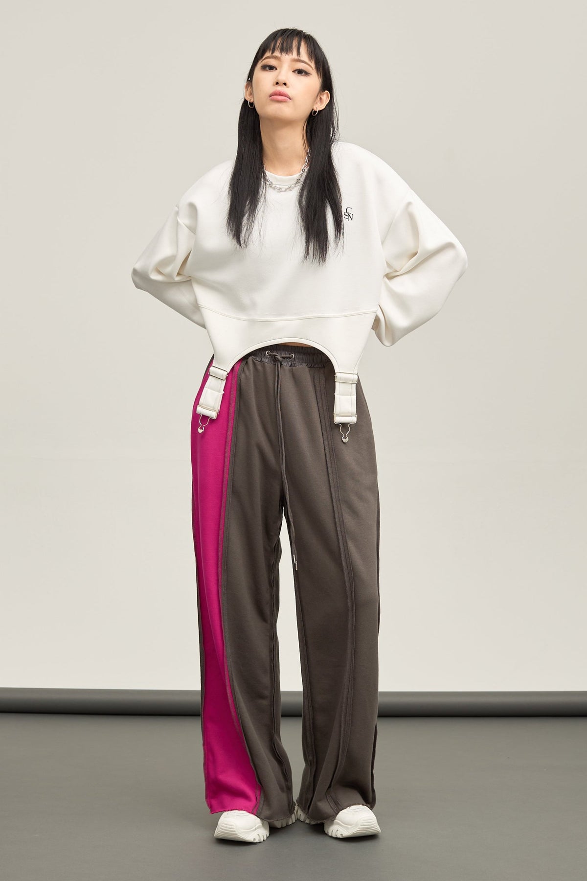 B'2nd別注 Bicolor sweatpants