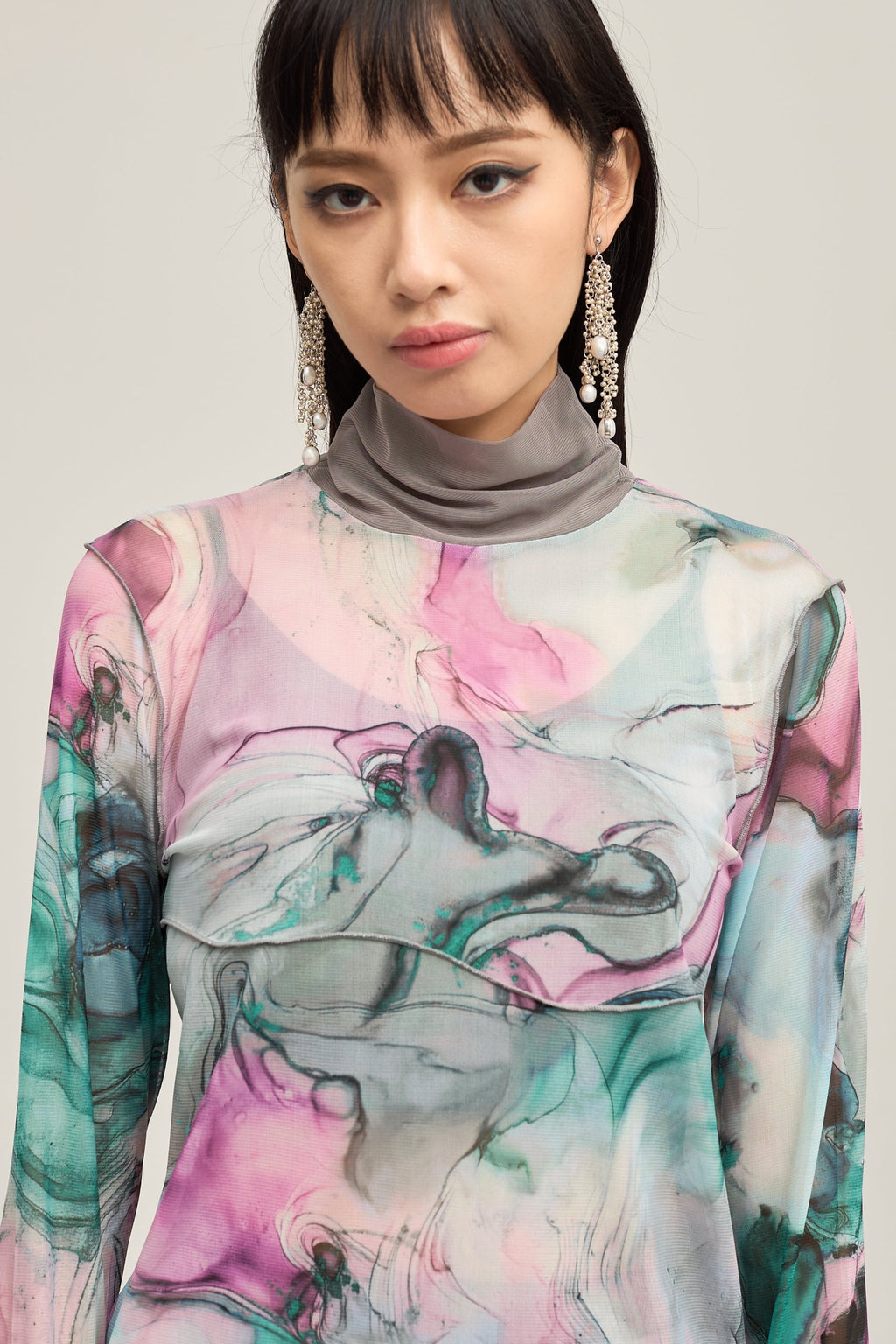 B'2nd別注 Marble paint mellow tops