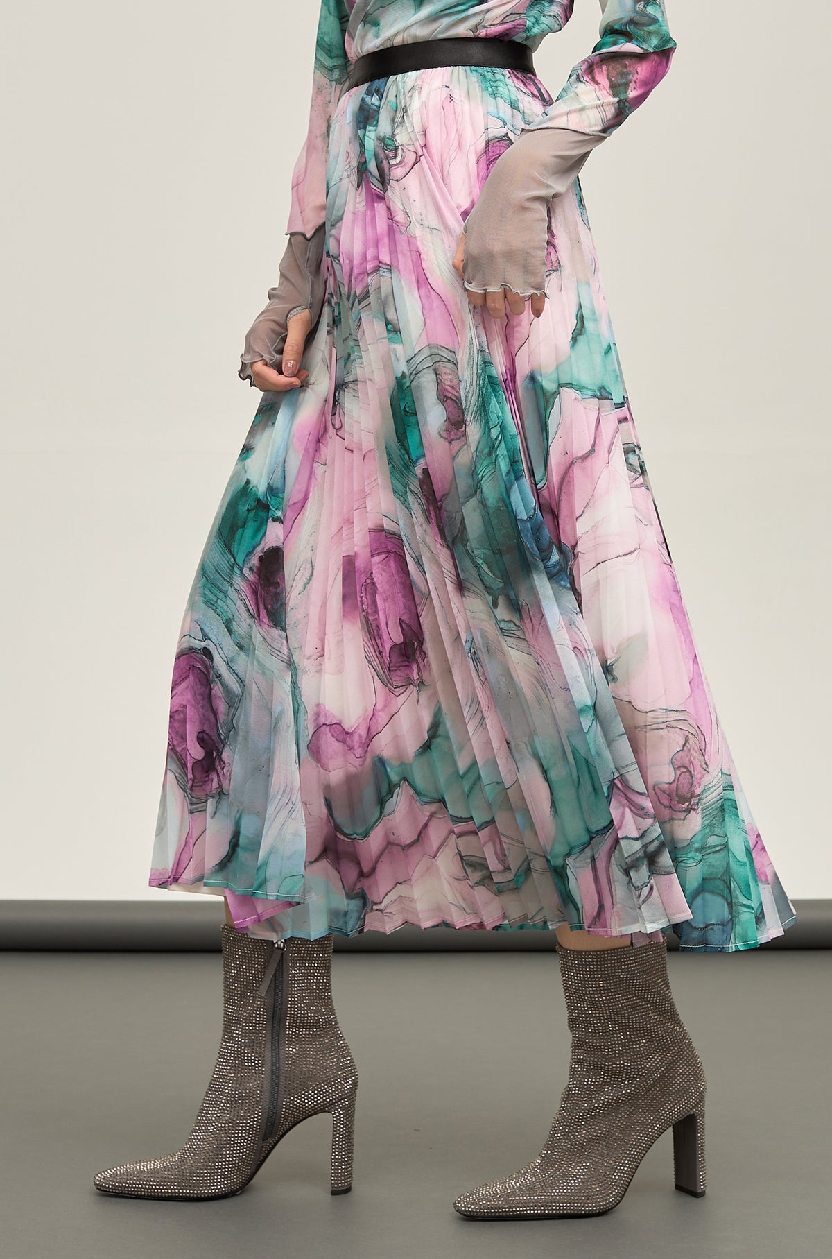 B'2nd別注 Pleated skirt