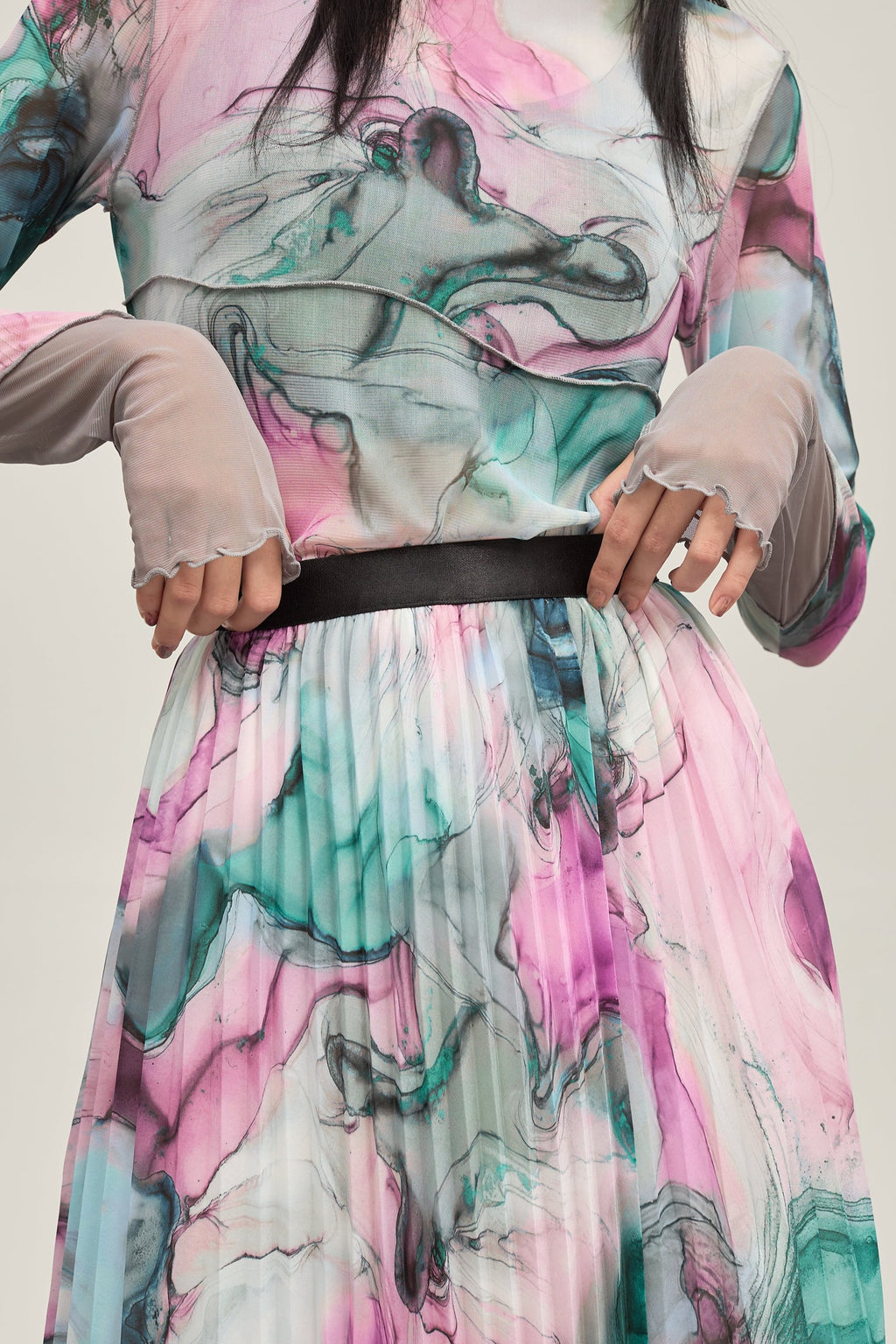 B'2nd別注 Pleated skirt