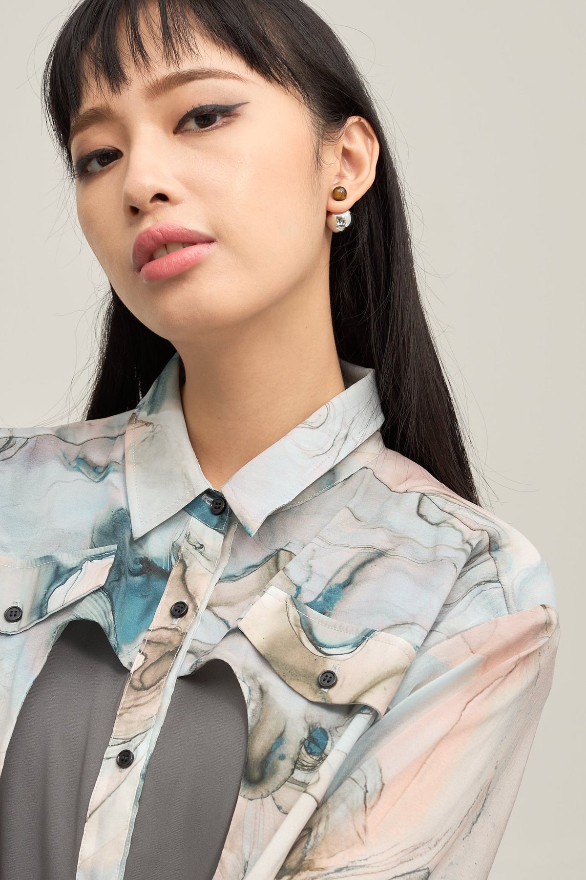 【OUTLET】silver × tiger eye