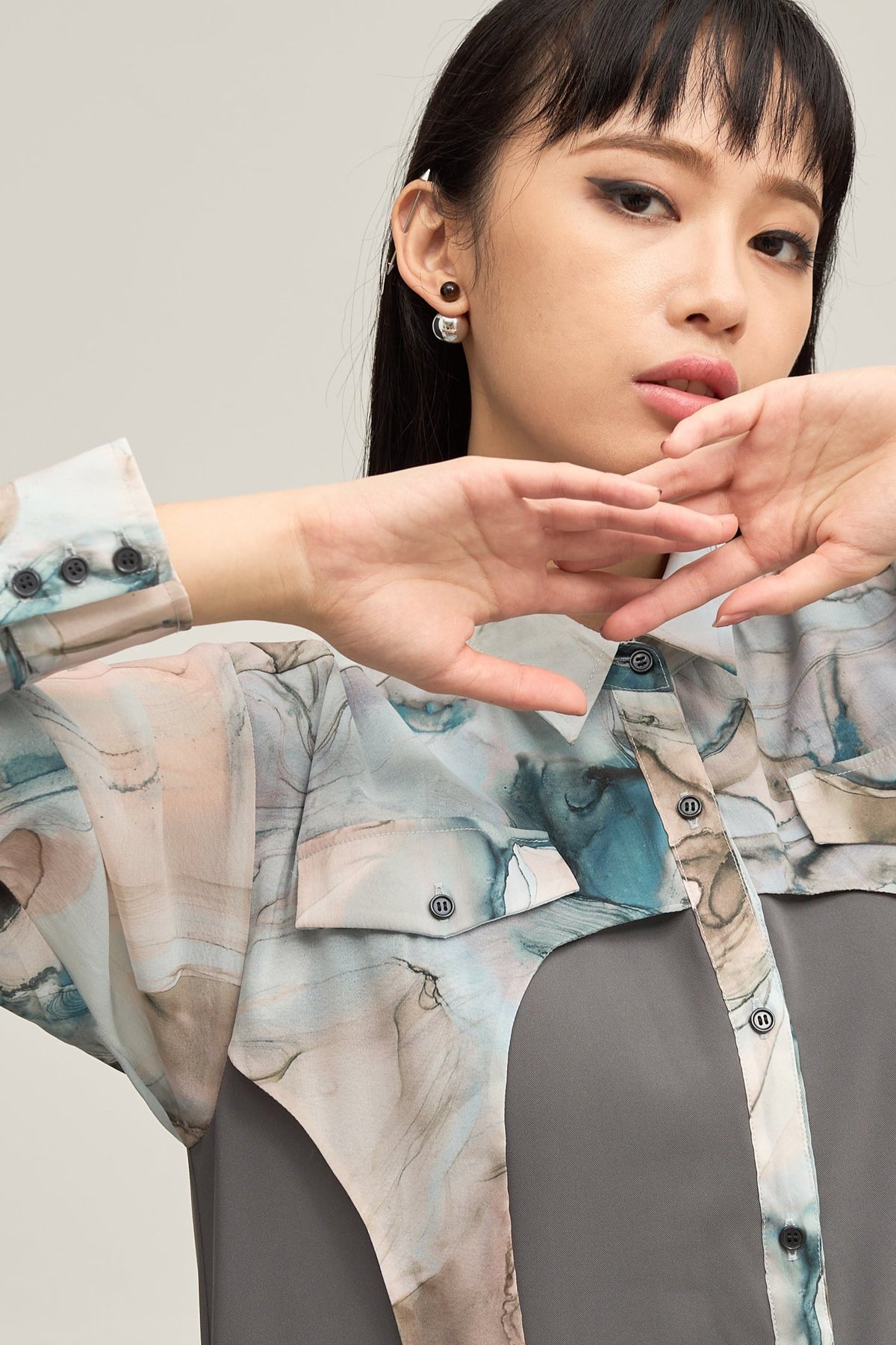 【OUTLET】silver × tiger eye