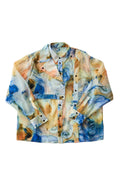 Marble paint big shirt