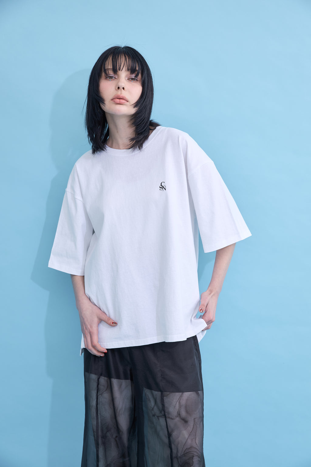 Flash logo men's over T-shirt