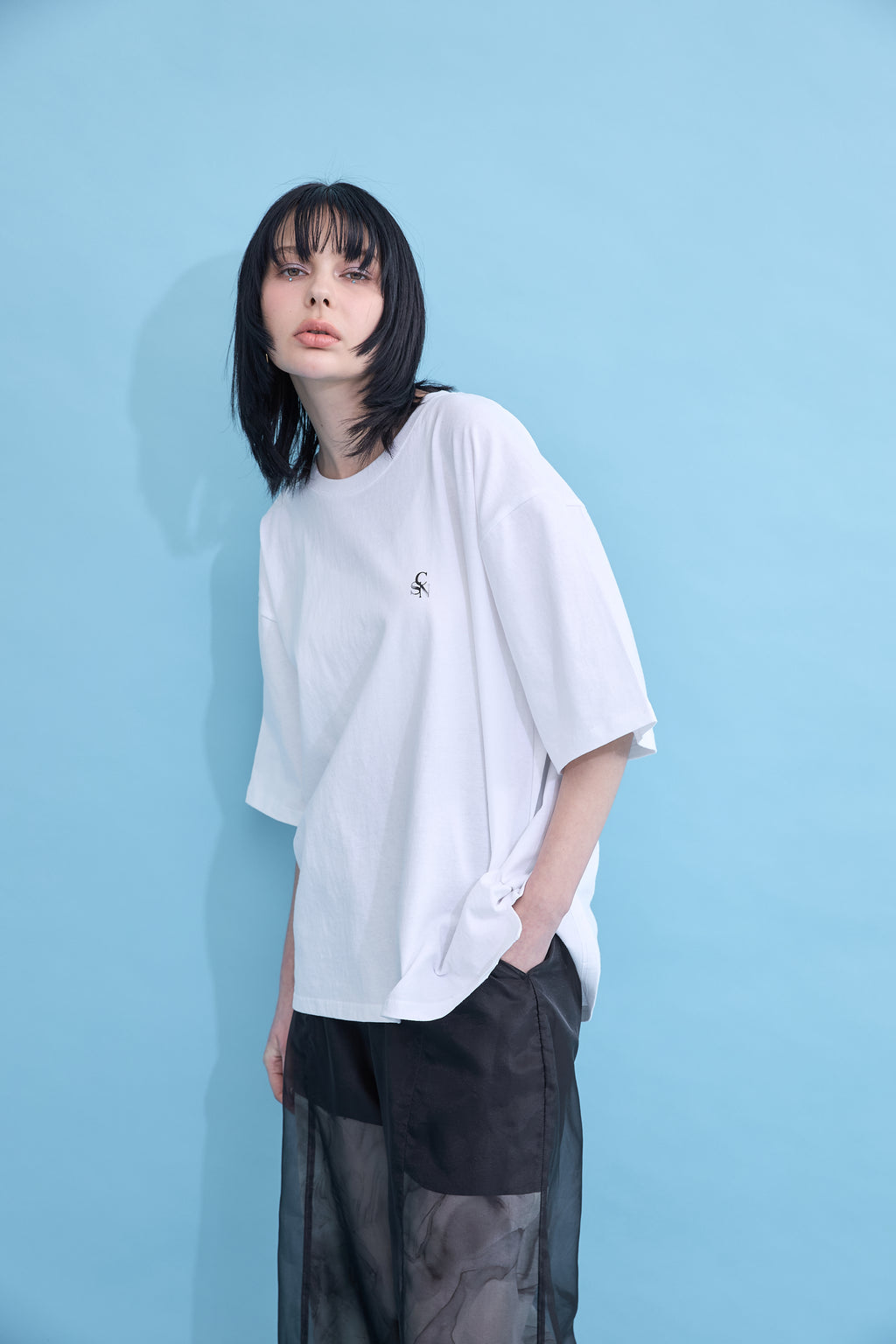 Flash logo men's over T-shirt
