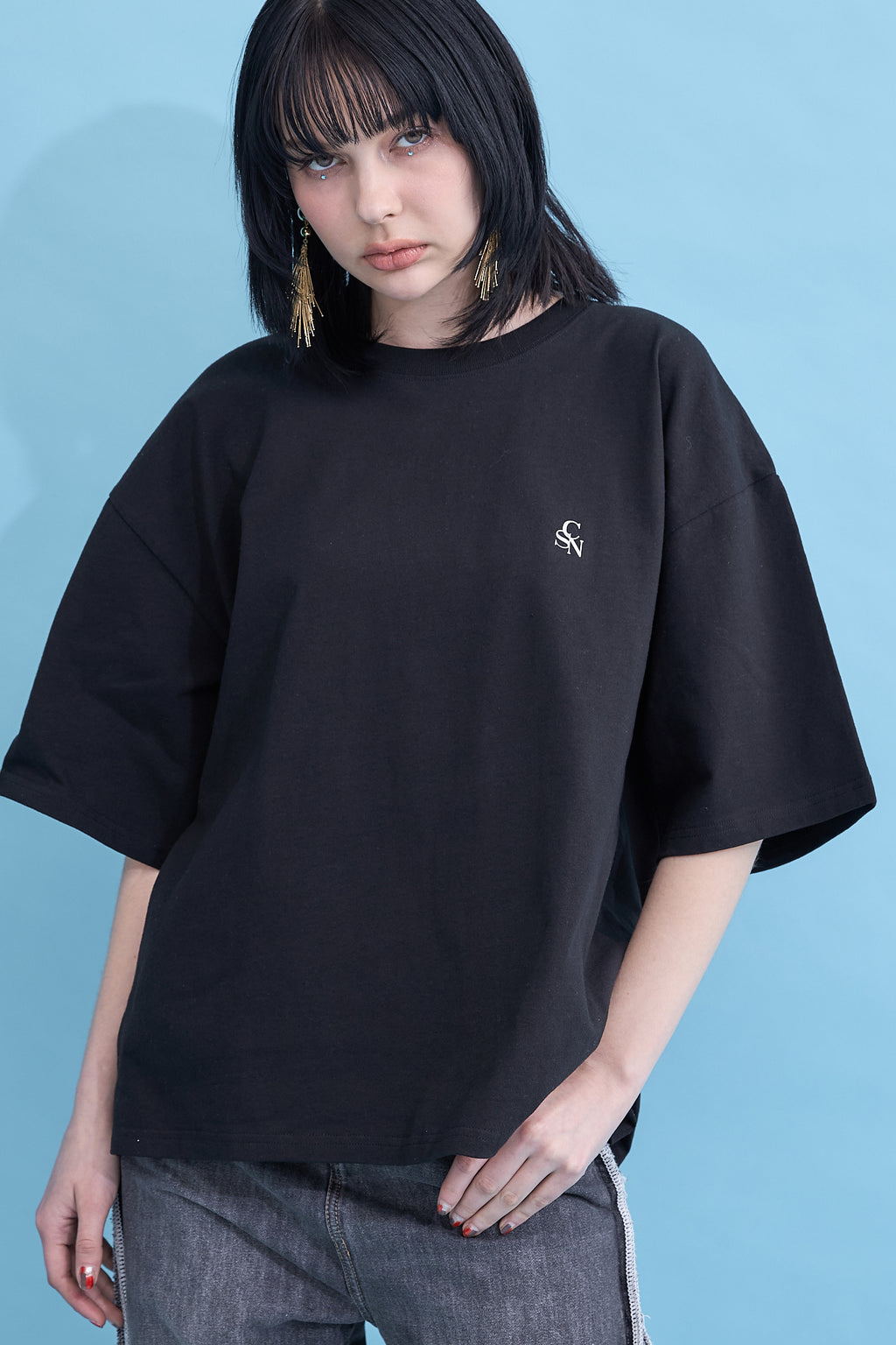 Flash logo men's over T-shirt