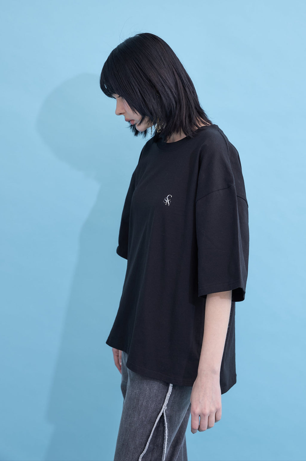 Flash logo men's over T-shirt