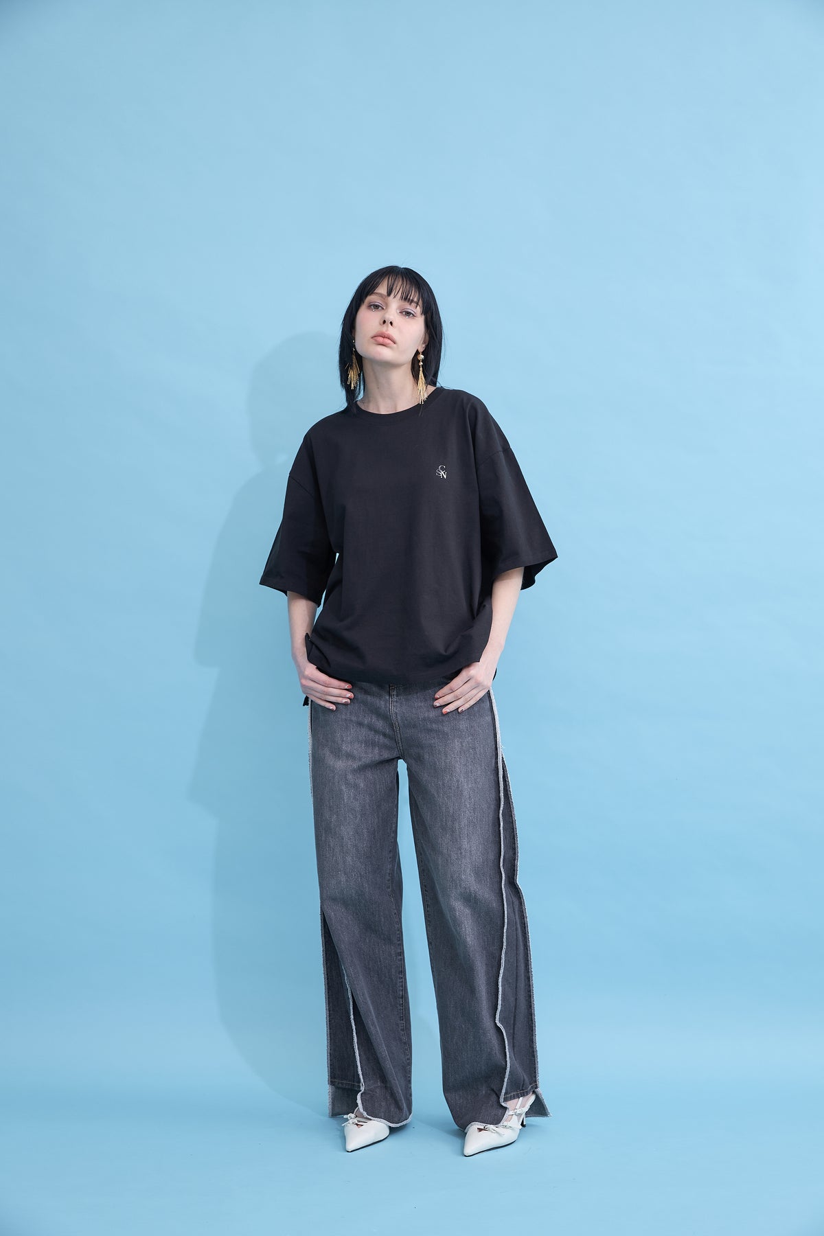 Flash logo men's over T-shirt