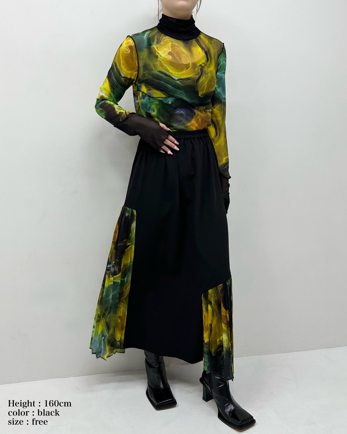 Marble paint mellow tops