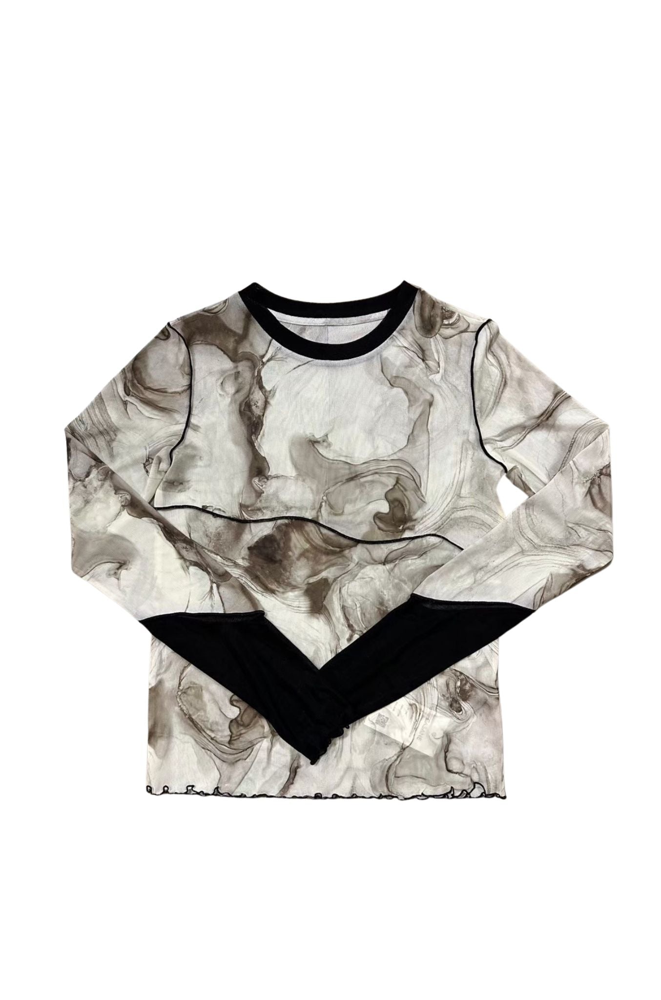 B'2nd別注 Marble Paint Mellow Crew Tops