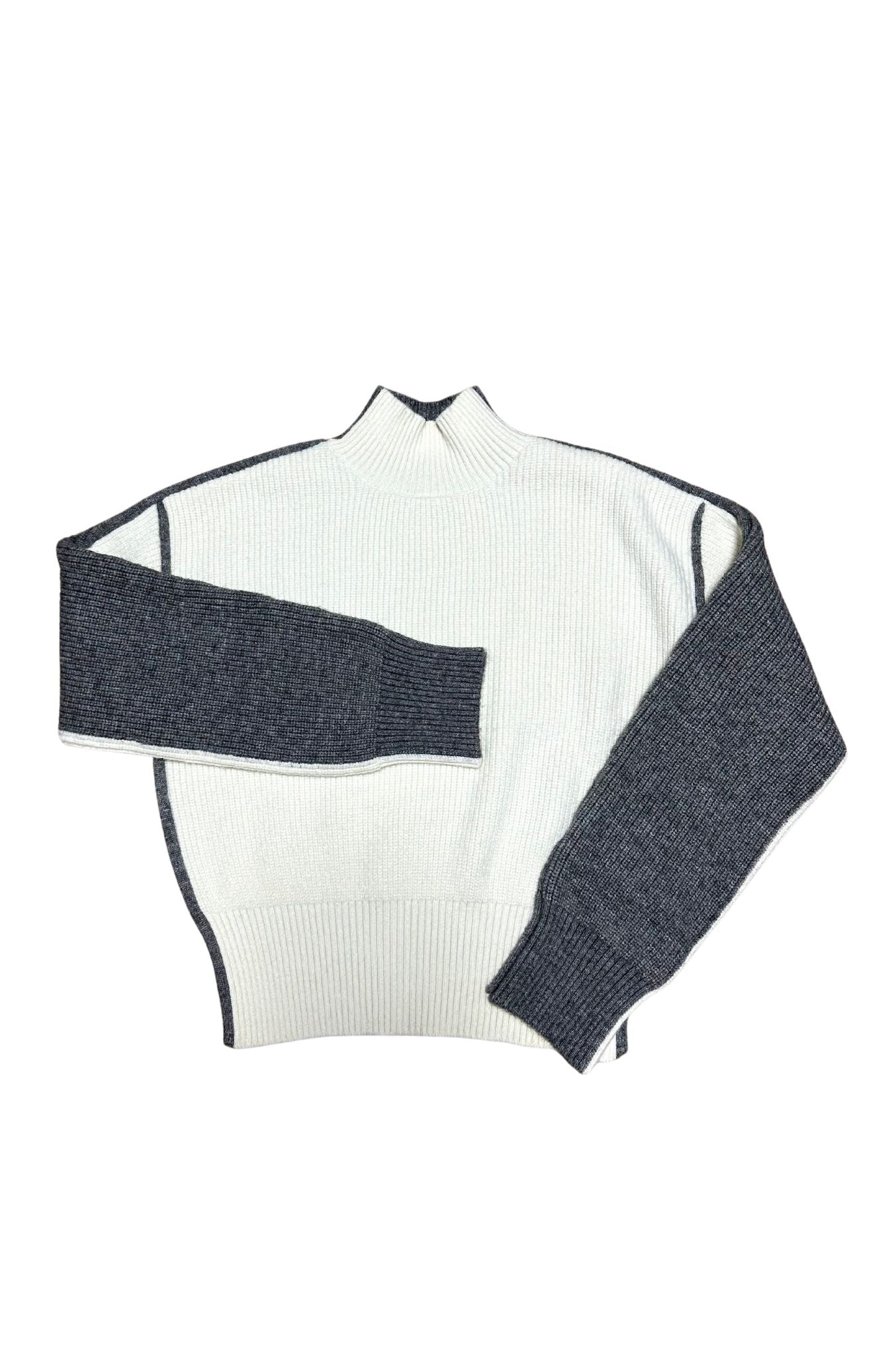 【SAMPLE SALE】2way bicolor turtle knit