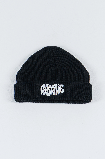 Bubble logo embro beanie