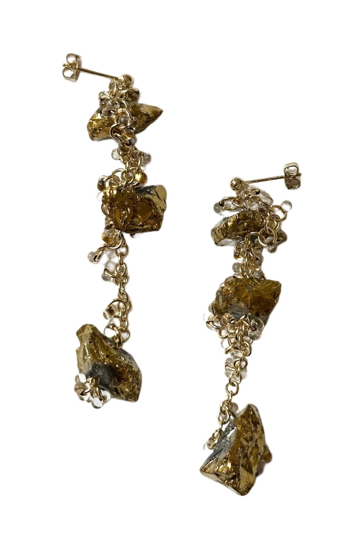 【ap collab】Metallic rough rock (long)