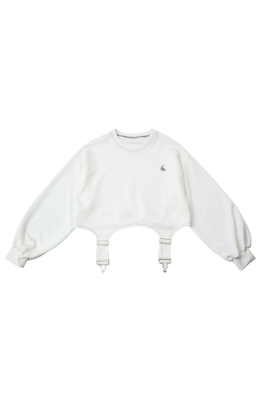 【OUTLET】Irregular hem pullover