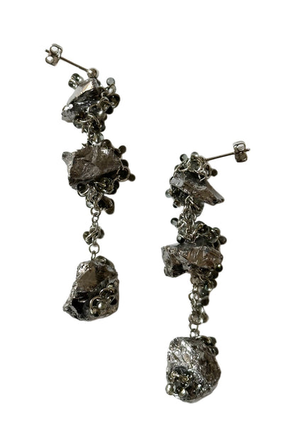 【ap collab】 Metallic rough rock (long)