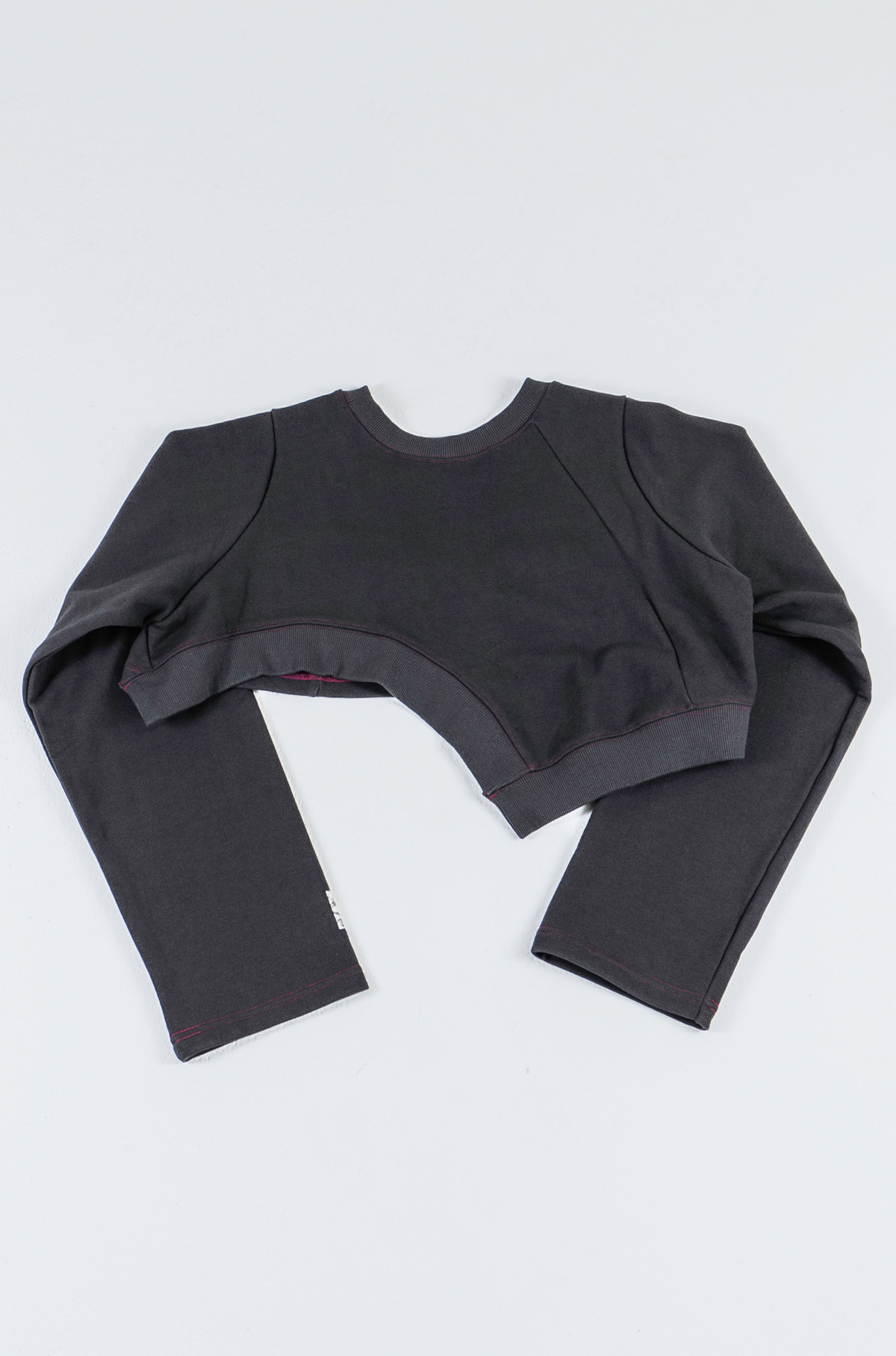 Asymmetric hem short tops