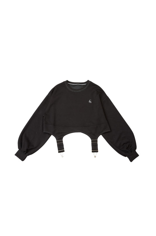 【OUTLET】Irregular hem pullover