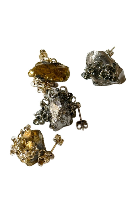 【ap collab】 Metallic rough rock (short)
