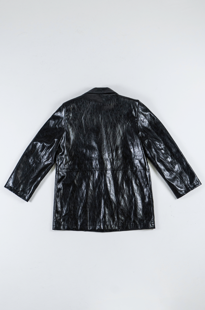 【10月】Luster Faux Leather Jacket