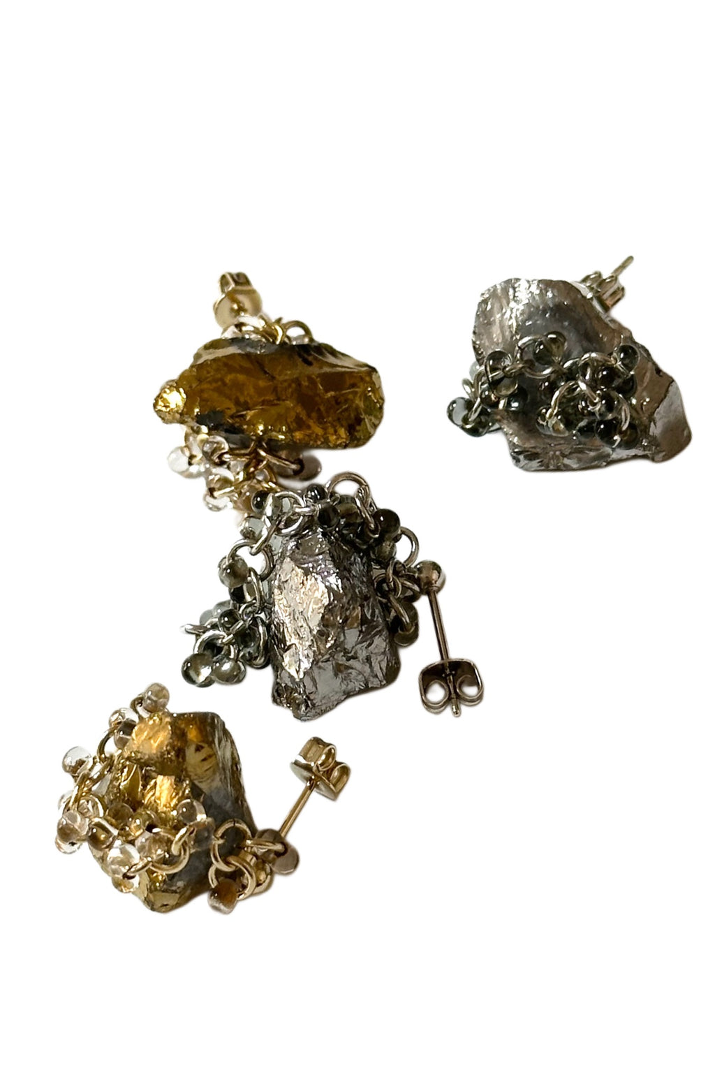【ap collab】 Metallic rough rock (short)