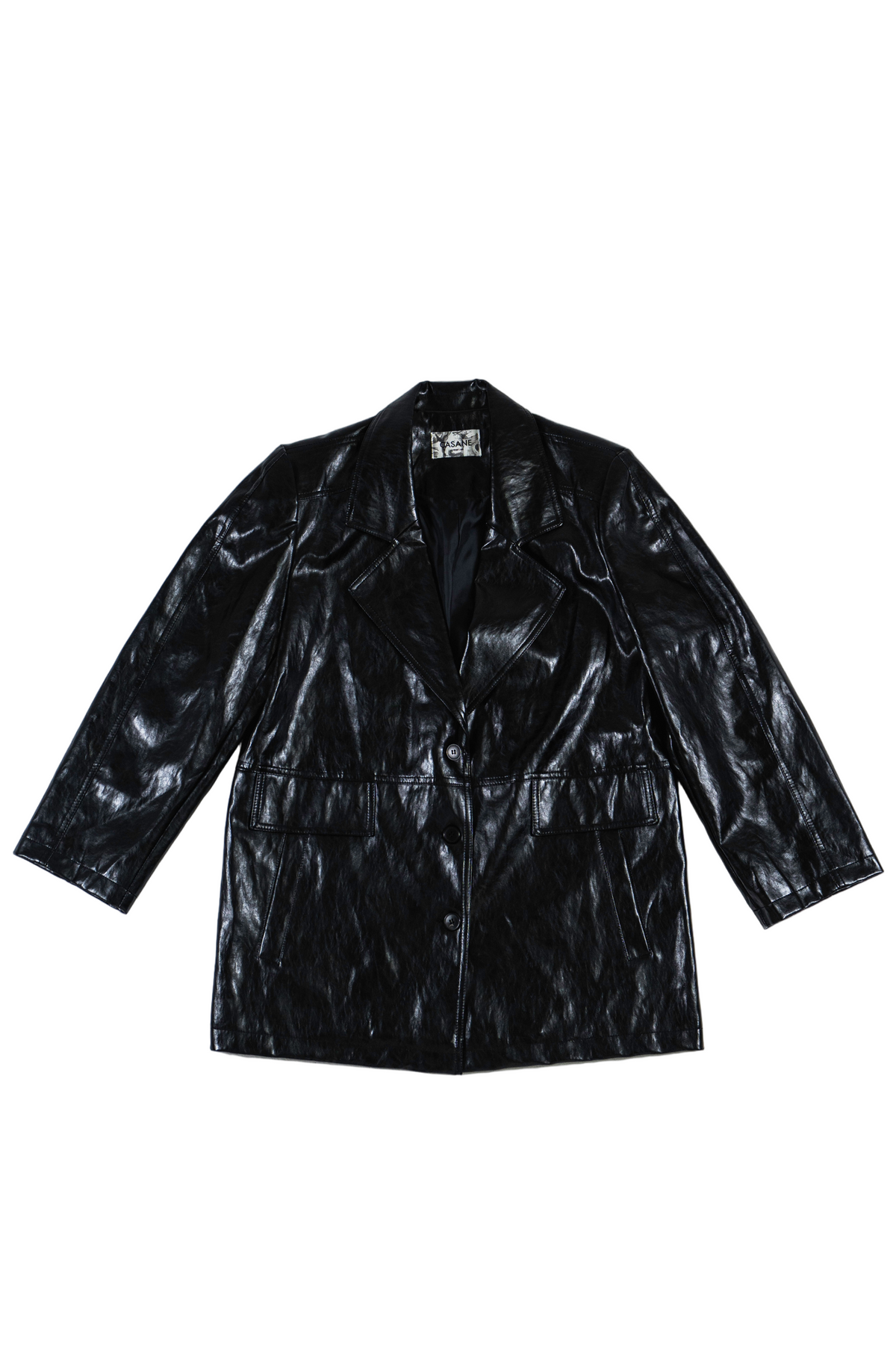 Luster Faux Leather Jacket