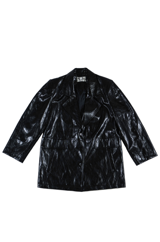Luster Faux Leather Jacket