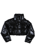 Cropped Light Down Jacket
