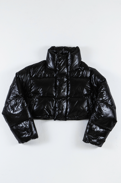 Cropped Light Down Jacket