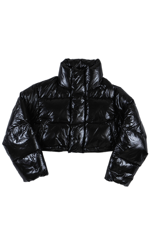 Cropped Light Down Jacket