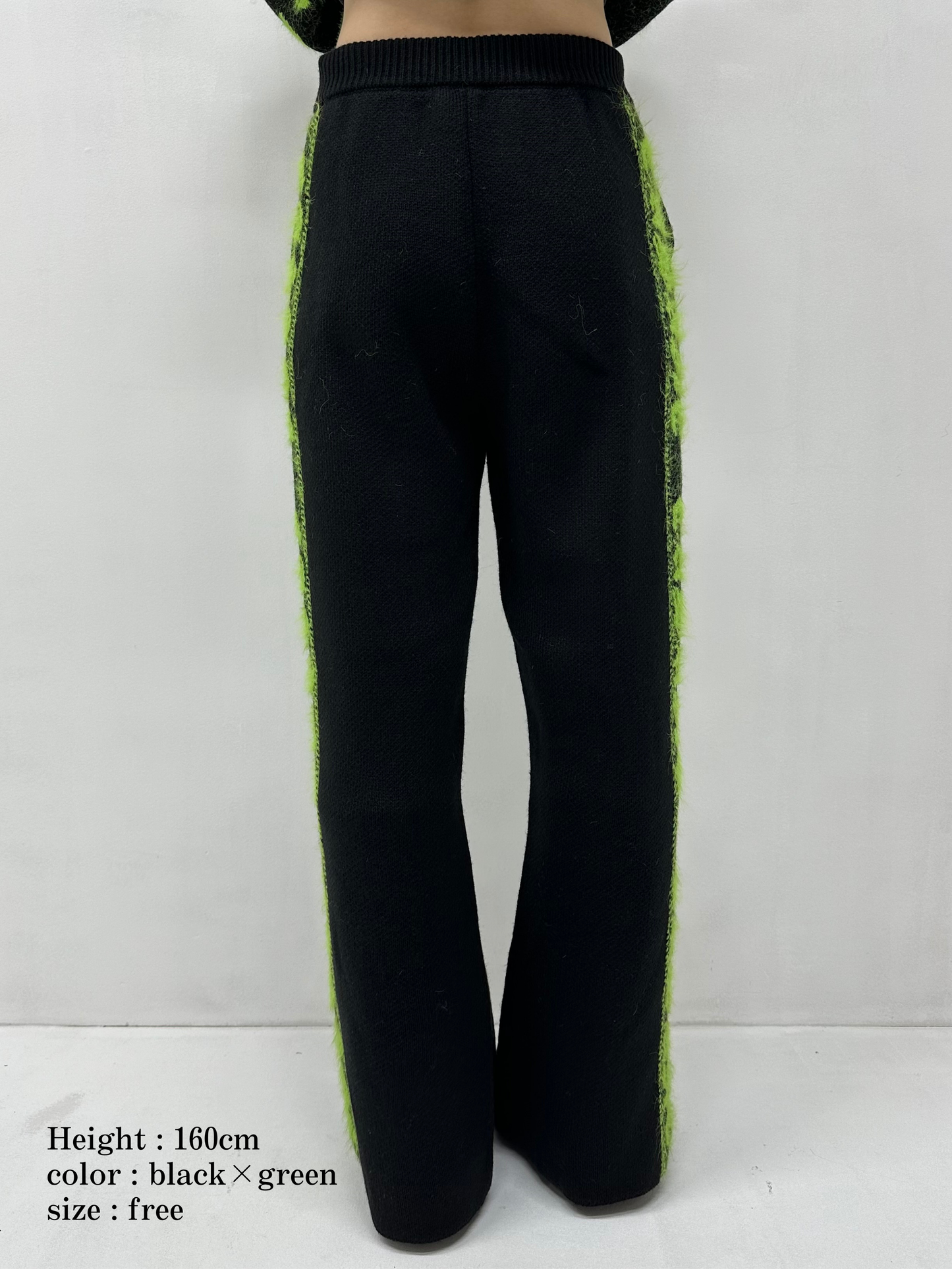 Sideline logo jacquard pants