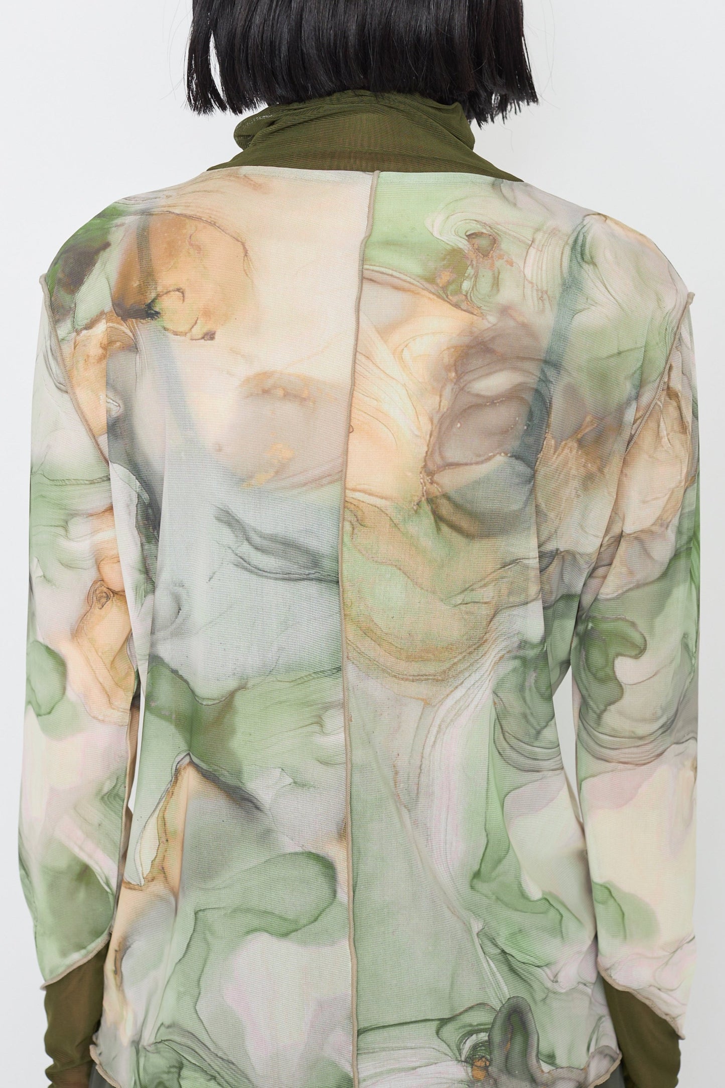 【SAMPLE SALE】Marble paint mellow tops