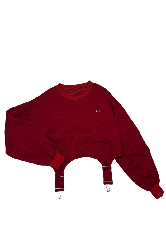 【OUTLET】Irregular hem pullover