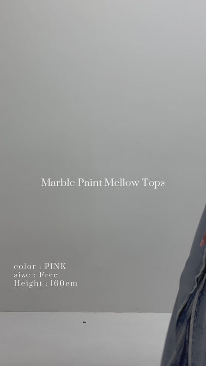 Marble paint mellow tops